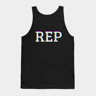 Big Rep Glitch Rep Tank Top